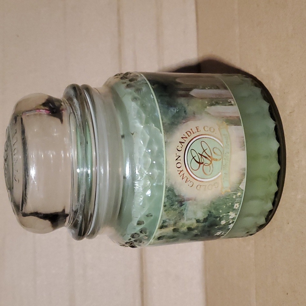 Meadow's Edge 16 oz/Medium two-wick Gold Canyon candle‎